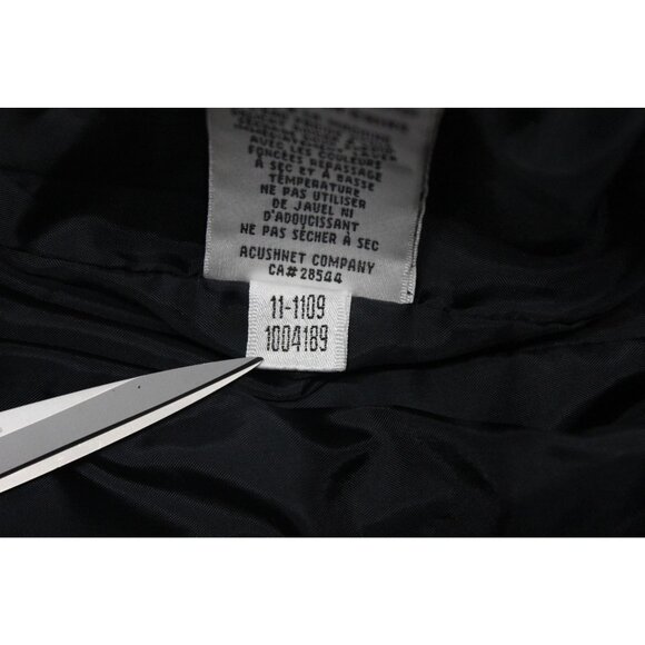 Footjoy FJ men's full zip lined rain windbreaker golf performance jacket L - Picture 16 of 16